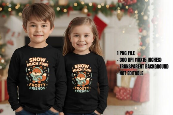 Download Snow Much Fun! Frosty Friends PNG - Snow Collection