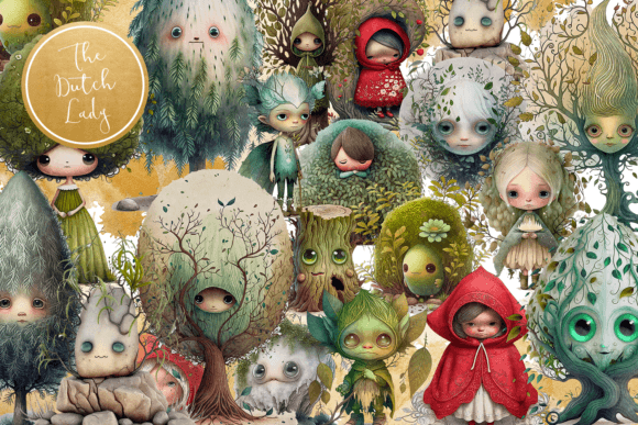 Download Mystical Woodland Creatures Clipart Set - Premium Resources