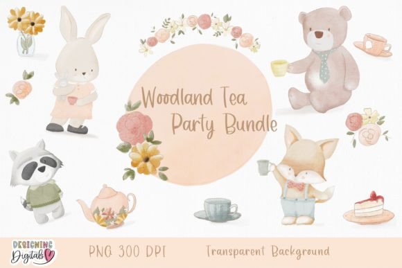 Download Whimsical Woodland Creatures PNG Clipart - Woodland creatures Collection