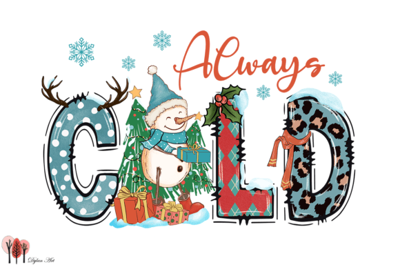 Download Always Cold Snowman Sublimation - Snow Collection